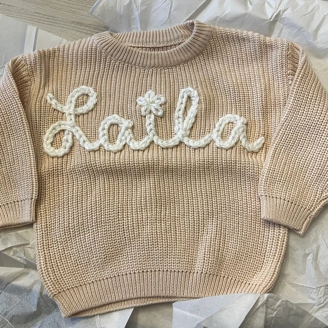 Pre-Order French Knot Sweaters Kids and Adult