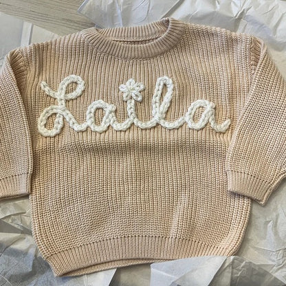 Pre-Order French Knot Sweaters Kids and Adult