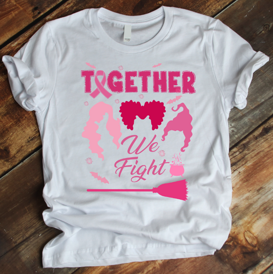 Together We Fight (available in white or black)