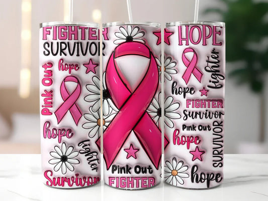 Hope Breast Cancer Tumbler