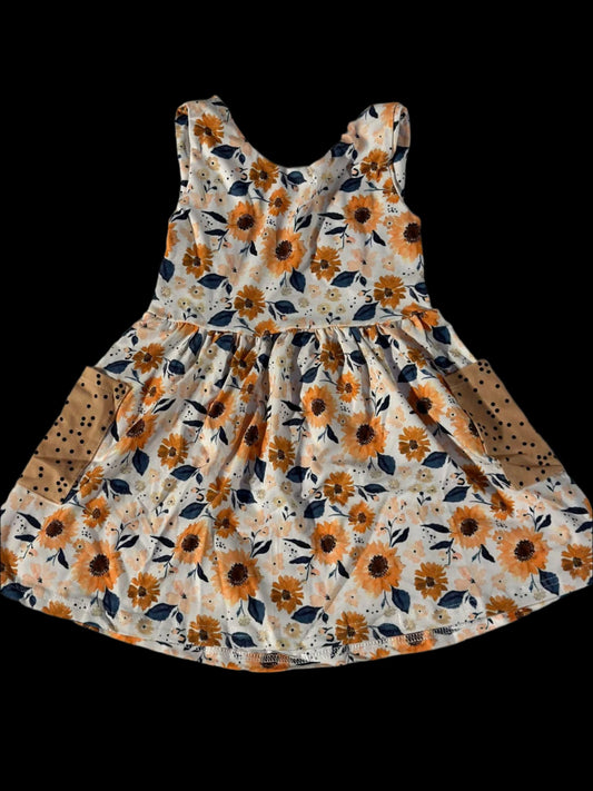 Sunflower Autumn Dress