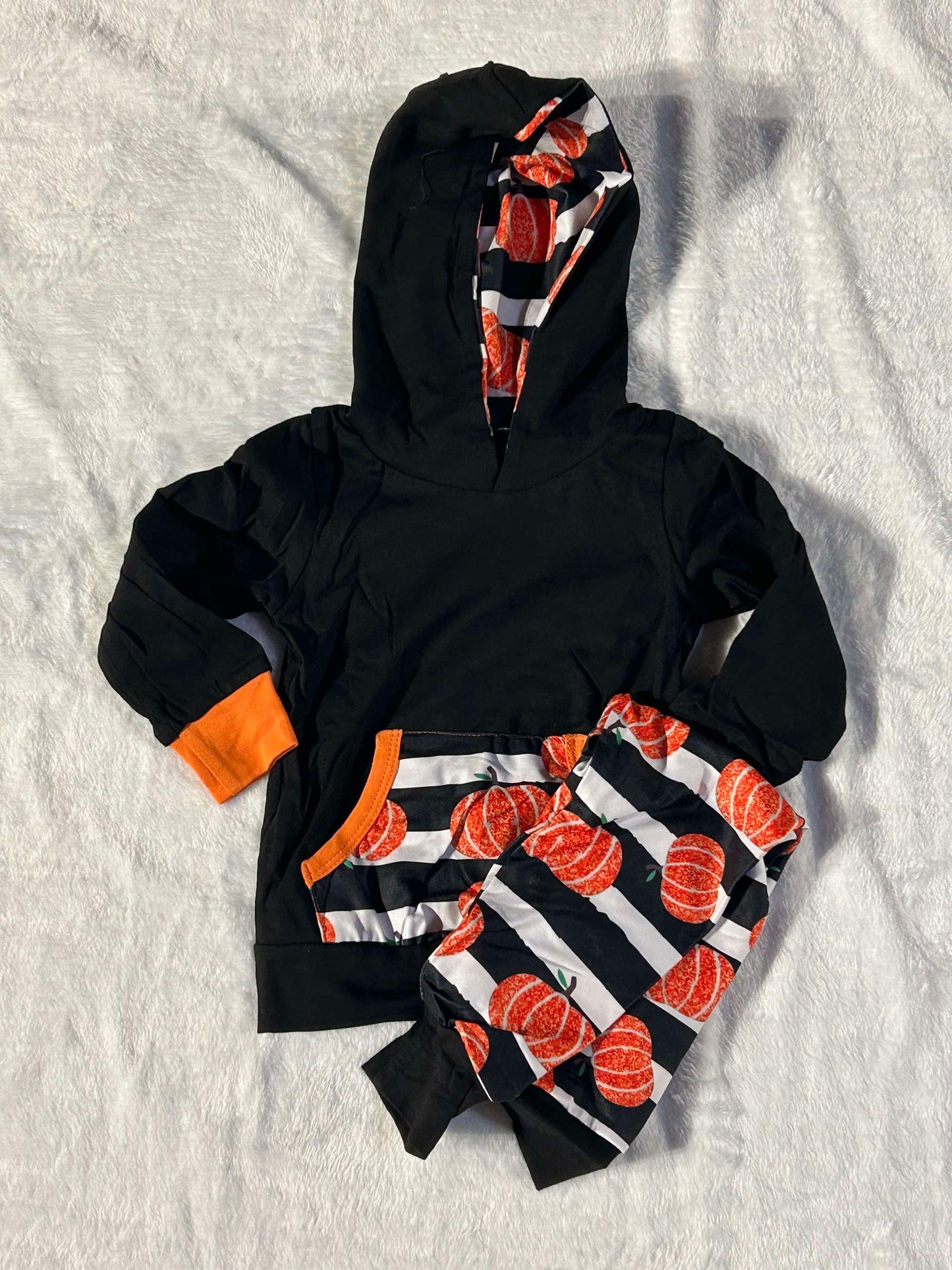 Pumpkin Joggers (sibling set) ruffle & non ruffle