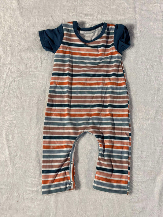 Autumn Stripes Romper