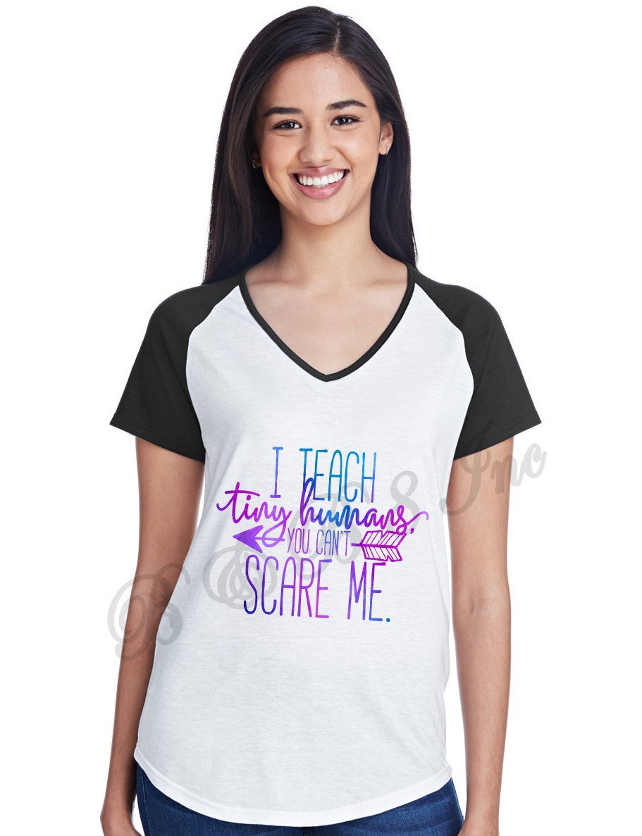 I Teach Tiny Humans you cant scare me Shirt, Back to School, Teacher Shirt, Teacher gift