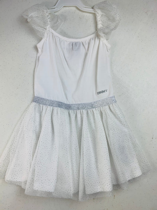 Resale dkny white dress 3T 🧵