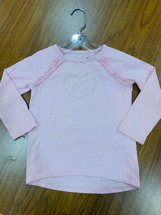 Resale shine bright LS TEE 4T