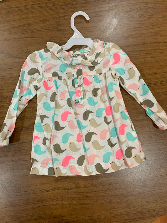 Resale Carter’s birds tunic 24 months