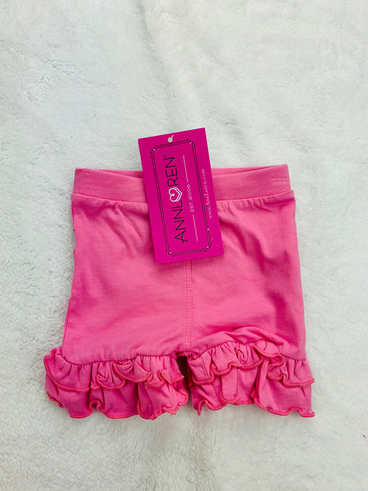 Pink Ruffle Shorts