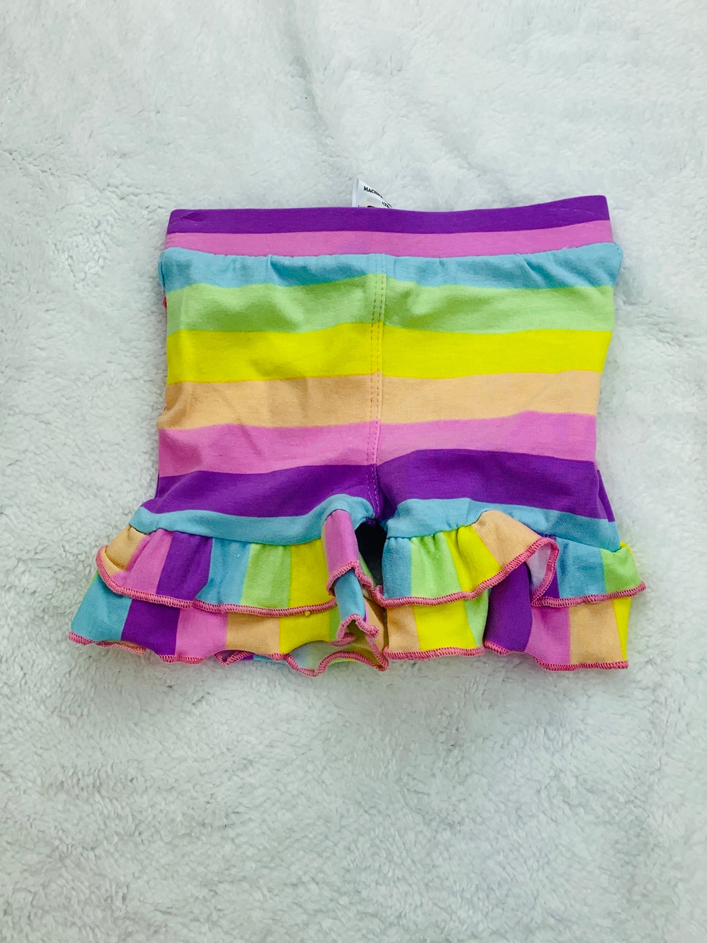 Rainbow Ruffle Shorts