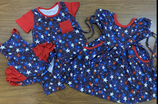 Summer Stars Red, White & Blue