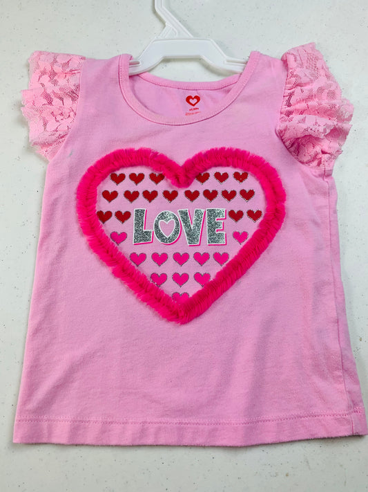 Resale love pink t shirt 2T 🧵