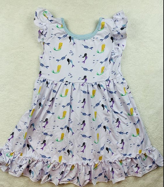 Merlife Dress (coordinates with Sea Life Shirt)